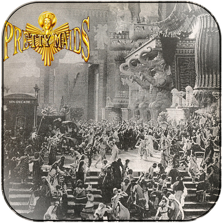 Pretty Maids Sin Decade Album Cover Sticker Album Cover Sticker