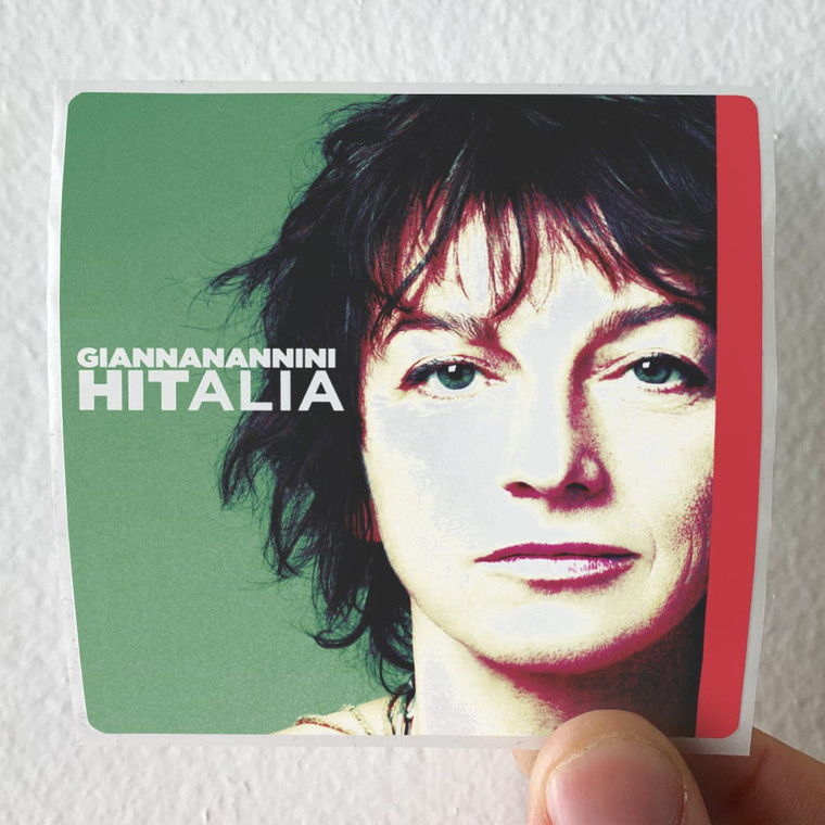 Gianna Nannini Hitalia Album Cover Sticker