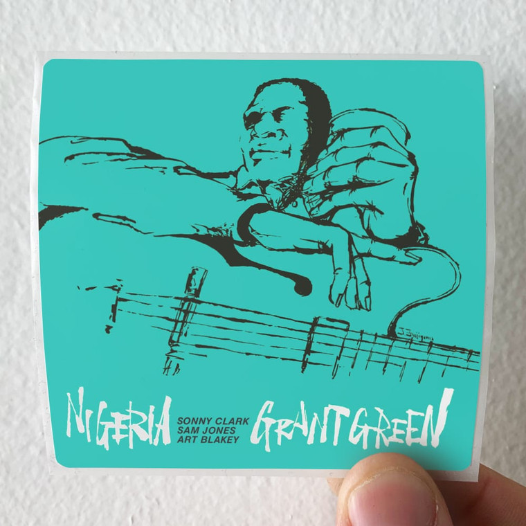 Grant Green Nigeria Album Cover Sticker