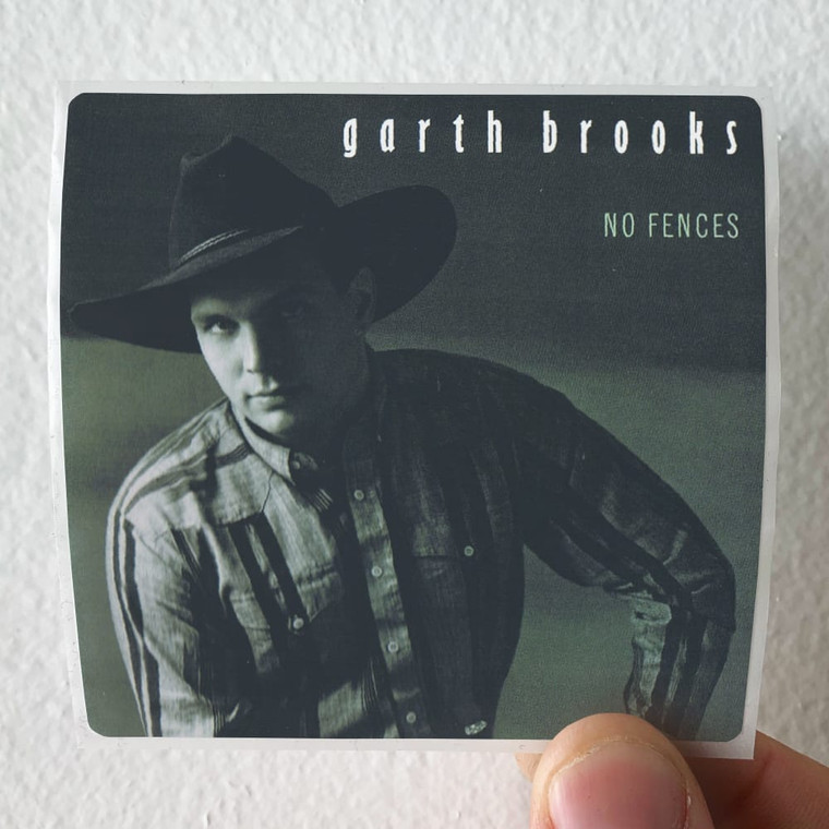 Garth Brooks No Fences Album Cover Sticker