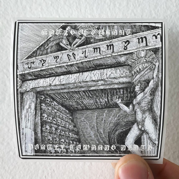Gates Of Tyrant Vortex Towards Death Album Cover Sticker