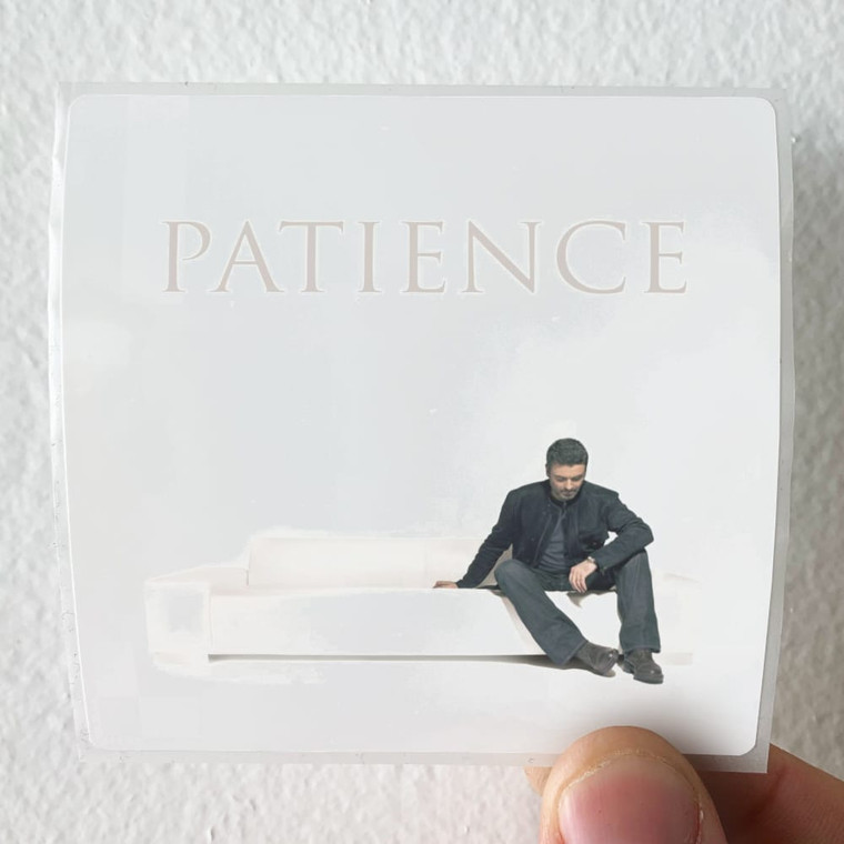 George Michael Patience Album Cover Sticker