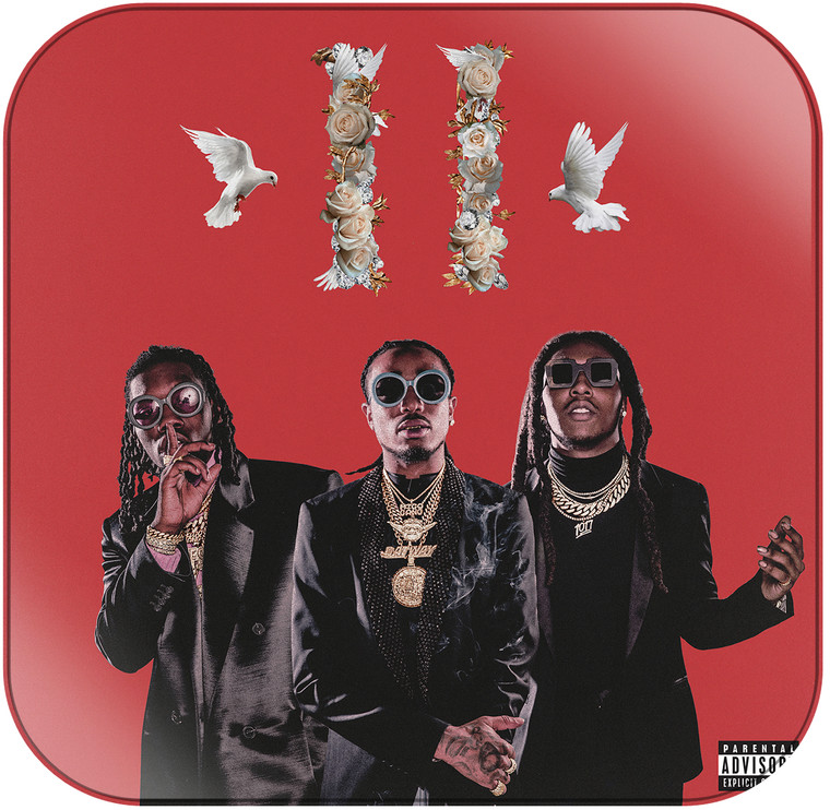 Migos Culture II Sticker Album Cover Sticker