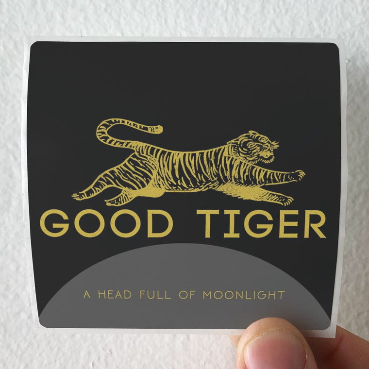 Good Tiger A Head Full Of Moonlight Album Cover Sticker