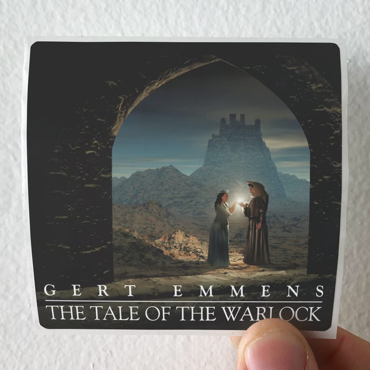 Gert Emmens The Tale Of The Warlock Album Cover Sticker