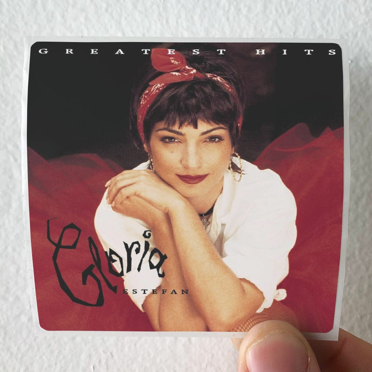 Gloria Estefan Greatest Hits 1 Album Cover Sticker