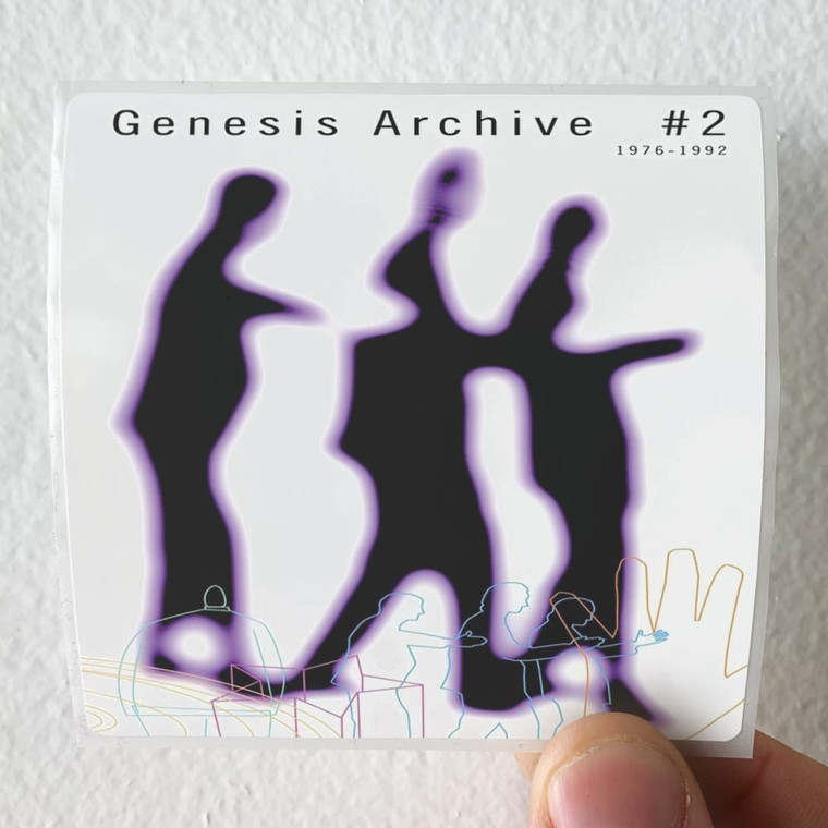 Genesis Archive 2 1976 1992 Album Cover Sticker