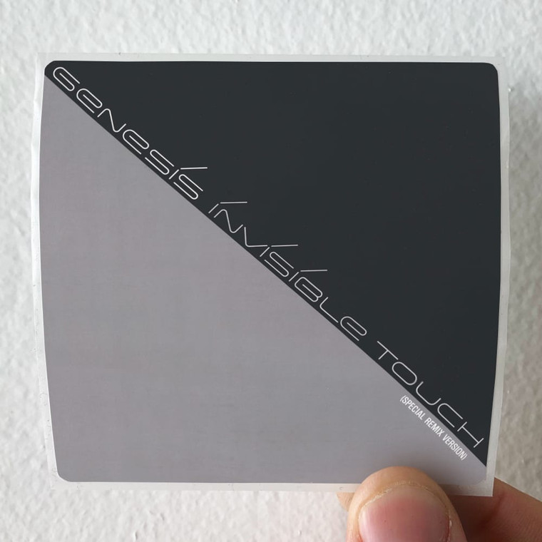 Genesis Invisible Touch 2 Album Cover Sticker