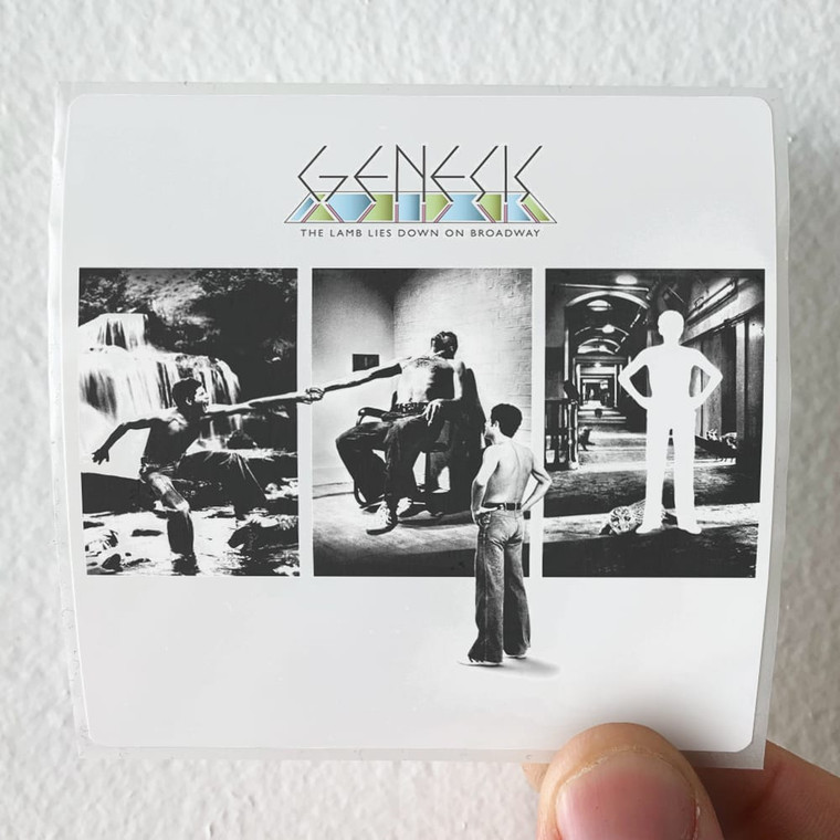 Genesis The Lamb Lies Down On Broadway Album Cover Sticker