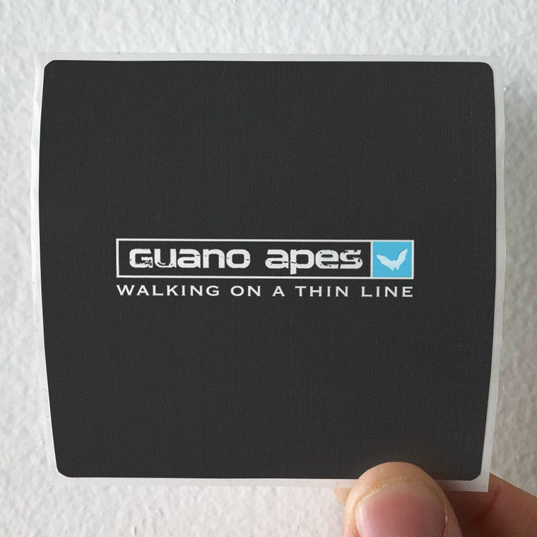 Guano Apes Walking On A Thin Line Album Cover Sticker