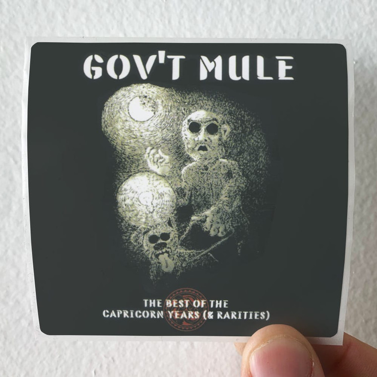 Govt Mule The Best Of The Capricorn Years Album Cover Sticker