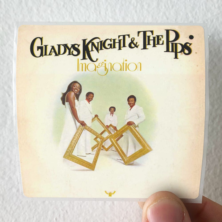 Gladys Knight and The Pips Imagination Album Cover Sticker