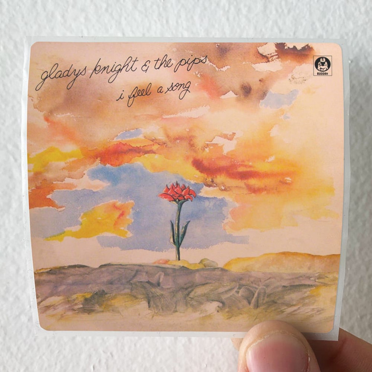 Gladys Knight and The Pips I Feel A Song Album Cover Sticker