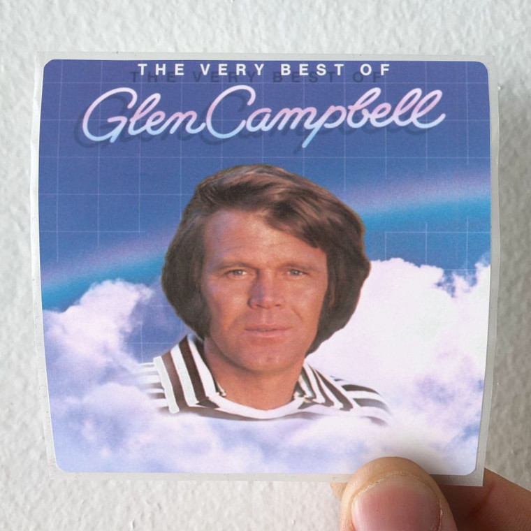 Glen Campbell The Very Best Of Glen Campbell Album Cover Sticker