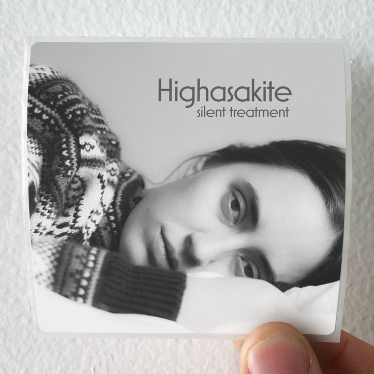 Highasakite Silent Treatment Album Cover Sticker