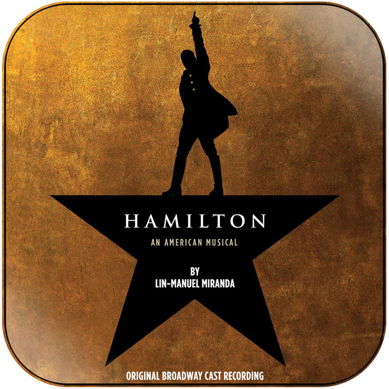 Musical Hamilton Original Broadway Cast Album Cover Sticker