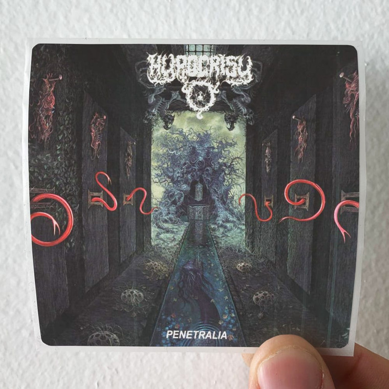 Hypocrisy Penetralia Album Cover Sticker