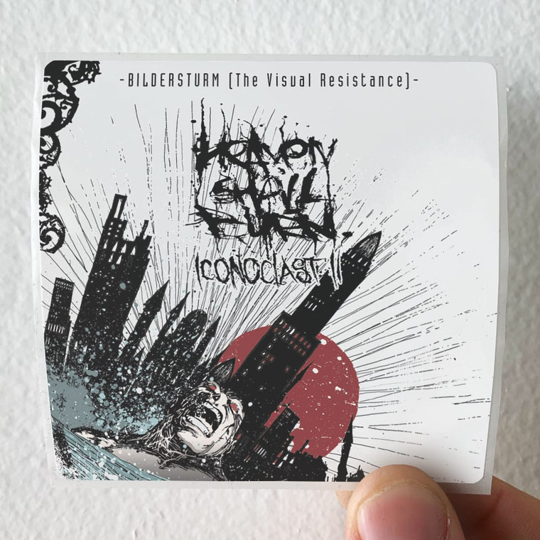 Heaven Shall Burn Decade Of Expression Album Cover Sticker