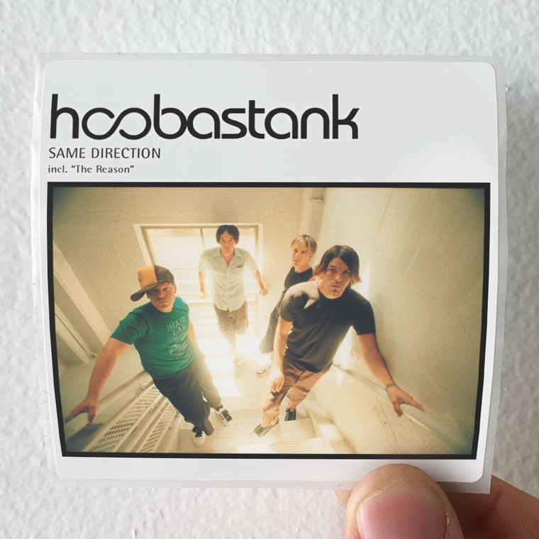 Hoobastank Same Direction Album Cover Sticker