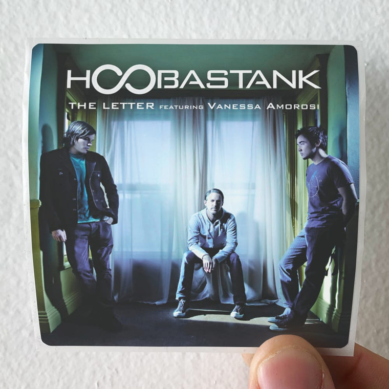 Hoobastank The Letter Feat Vanessa Amorosi Album Cover Sticker