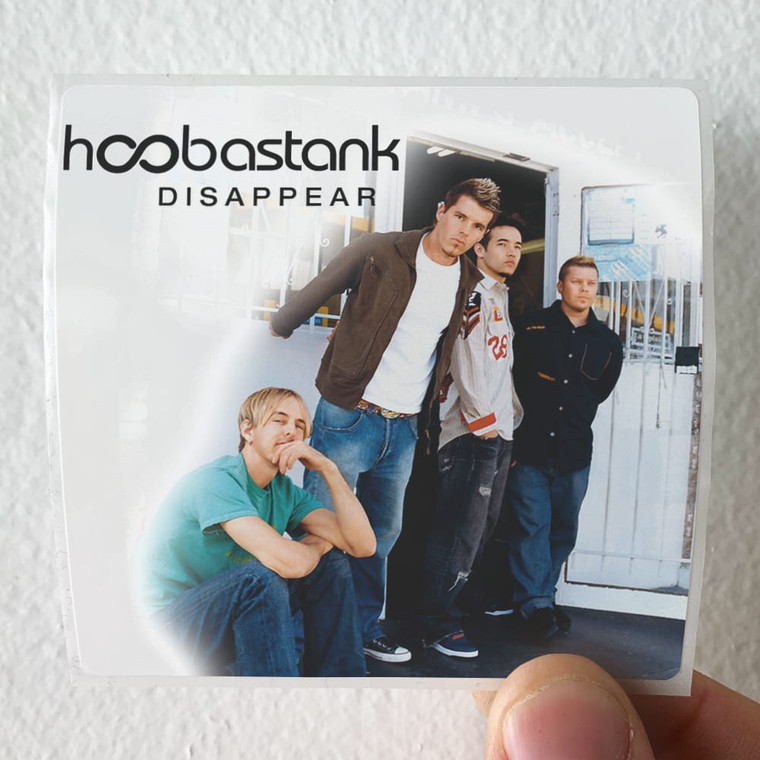 Hoobastank Disappear Album Cover Sticker