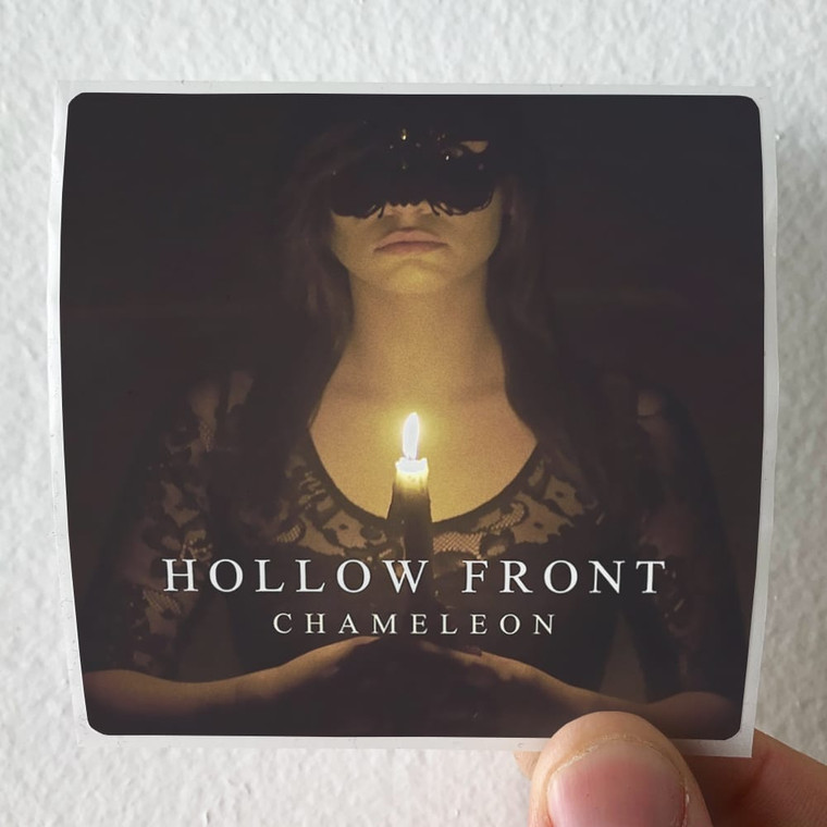 Hollow Front Chameleon Album Cover Sticker