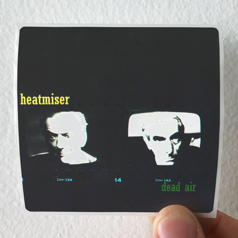 Heatmiser Dead Air Album Cover Sticker