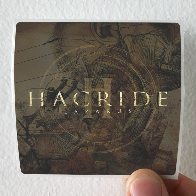 Hacride Lazarus Album Cover Sticker