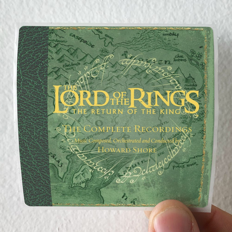 Howard Shore The Lord Of The Rings The Return Of The King 5 Album Cover Sticker