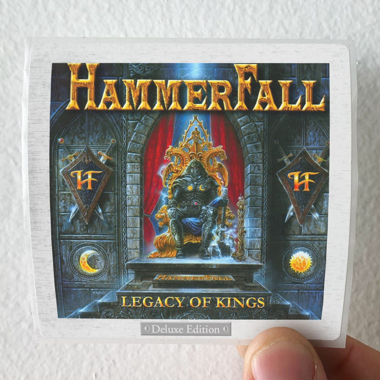 HammerFall Legacy Of Kings 2 Album Cover Sticker