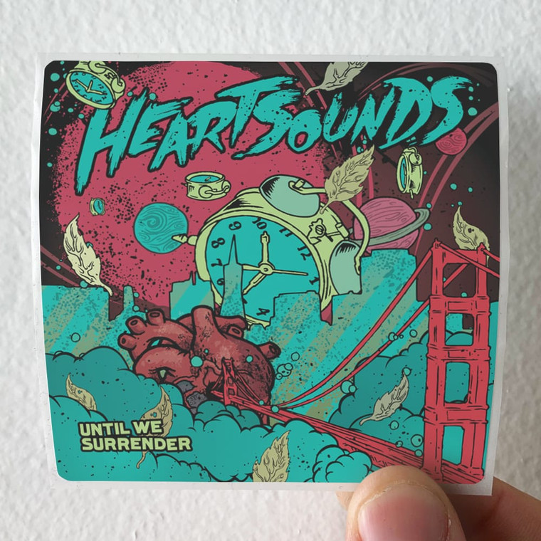 Heartsounds Until We Surrender Album Cover Sticker