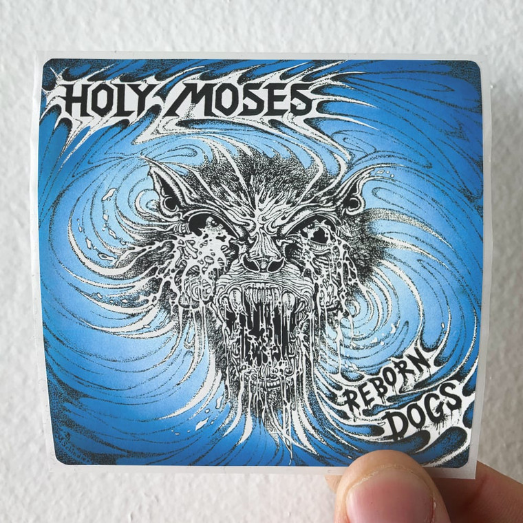 Holy Moses Reborn Dogs Album Cover Sticker