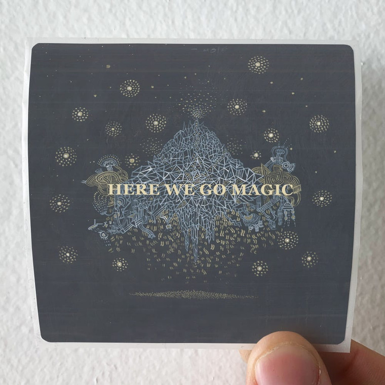 Here We Go Magic Here We Go Magic Album Cover Sticker