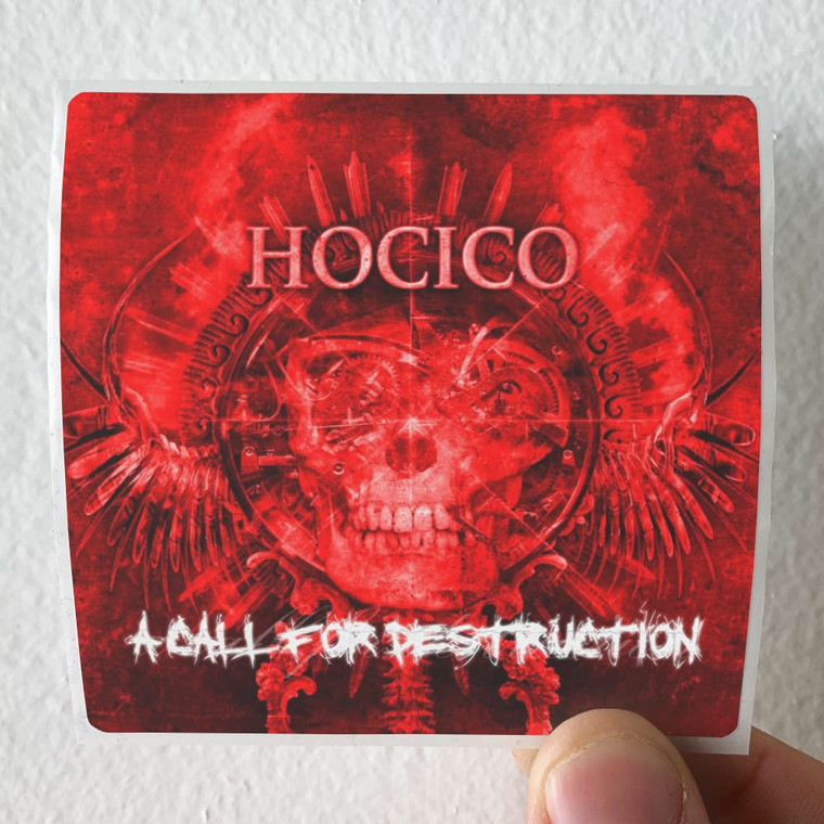 Hocico A Call For Destruction Album Cover Sticker