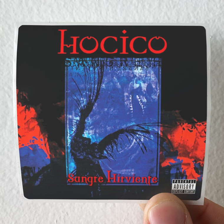 Hocico Sangre Hirviente Album Cover Sticker