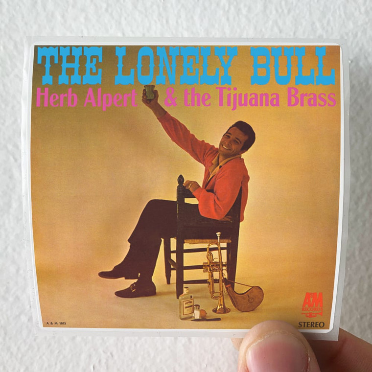 Herb Alpert and The Tijuana Brass The Lonely Bull Album Cover Sticker