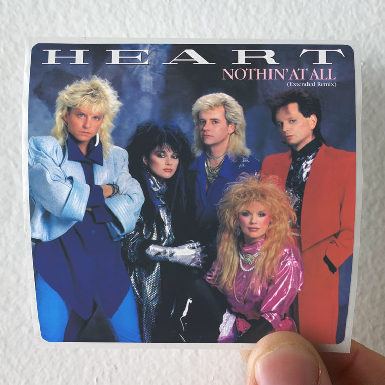 Heart Nothin At All Album Cover Sticker