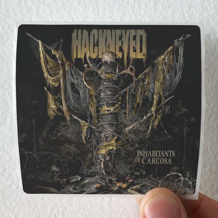 Hackneyed Inhabitants Of Carcosa Album Cover Sticker