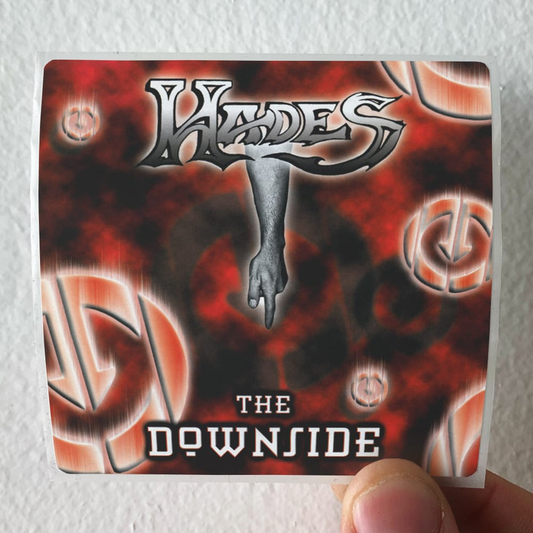 Hades The Downside Album Cover Sticker