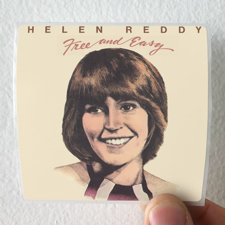 Helen Reddy Free And Easy Album Cover Sticker