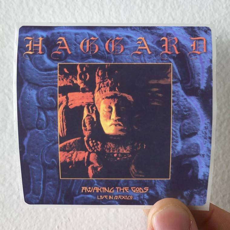 Haggard Awaking The Gods Live In Mexico Album Cover Sticker
