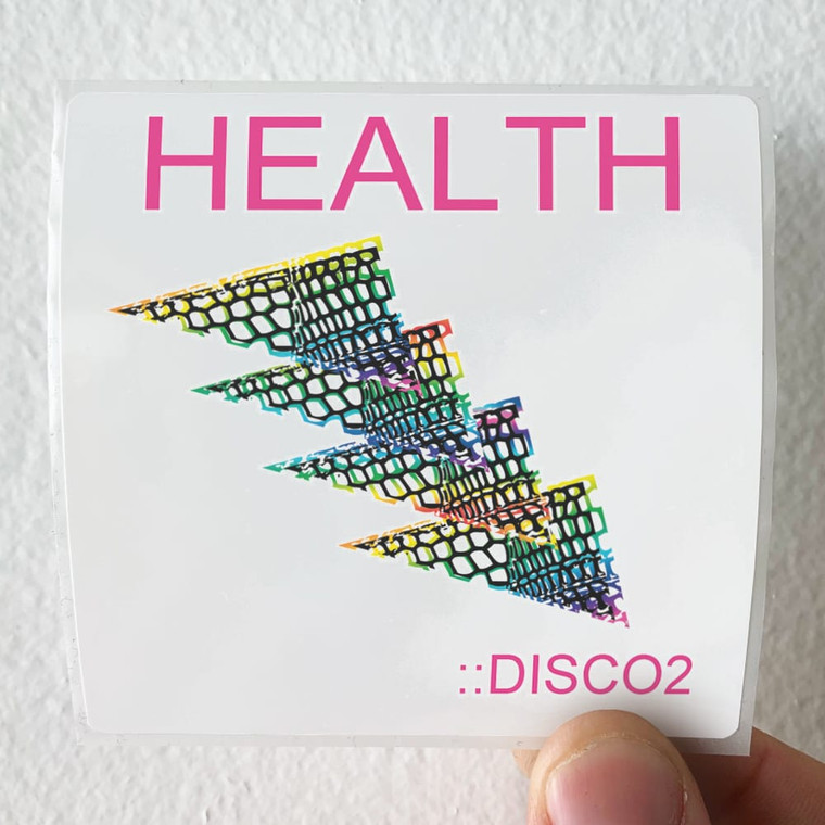 HEALTH Disco2 Album Cover Sticker