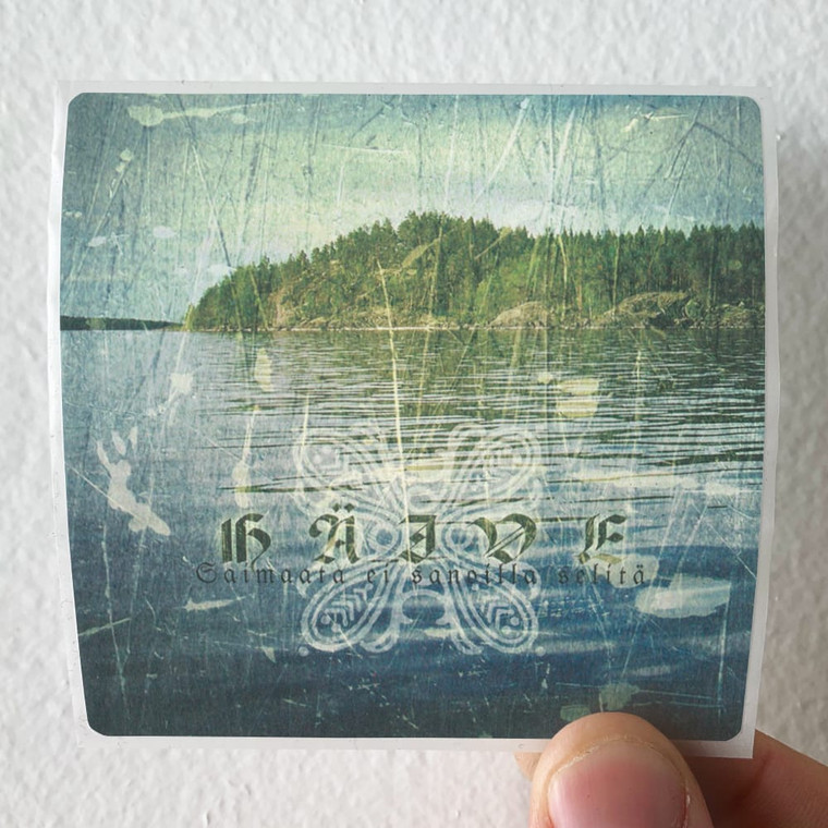 Haive Saimaata Ei Sanoilla Selit Album Cover Sticker