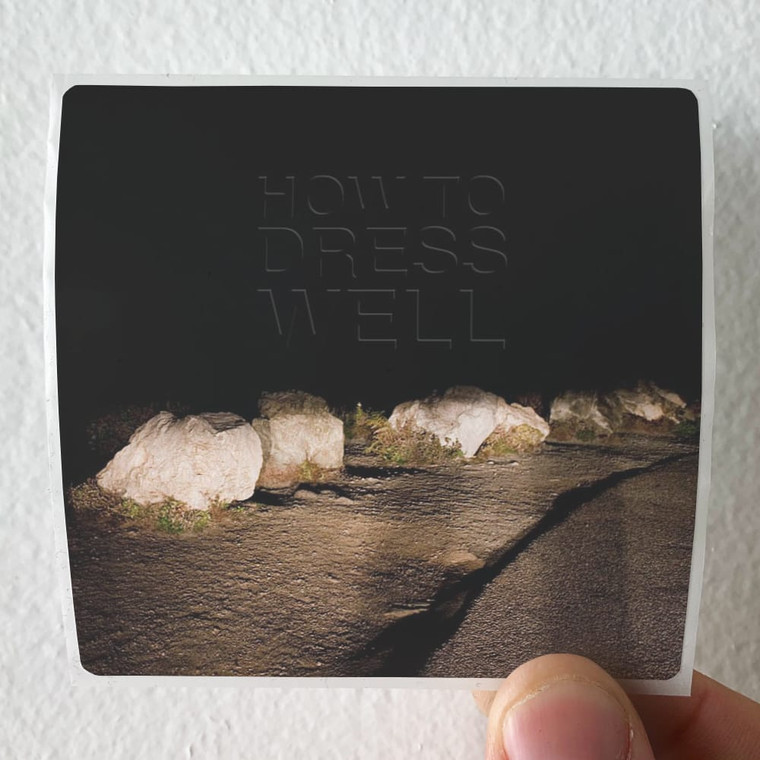 How to Dress Well Love Remains Album Cover Sticker