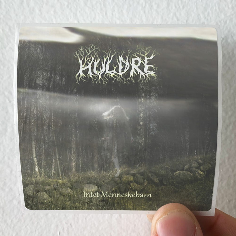 Huldre Intet Menneskebarn Album Cover Sticker