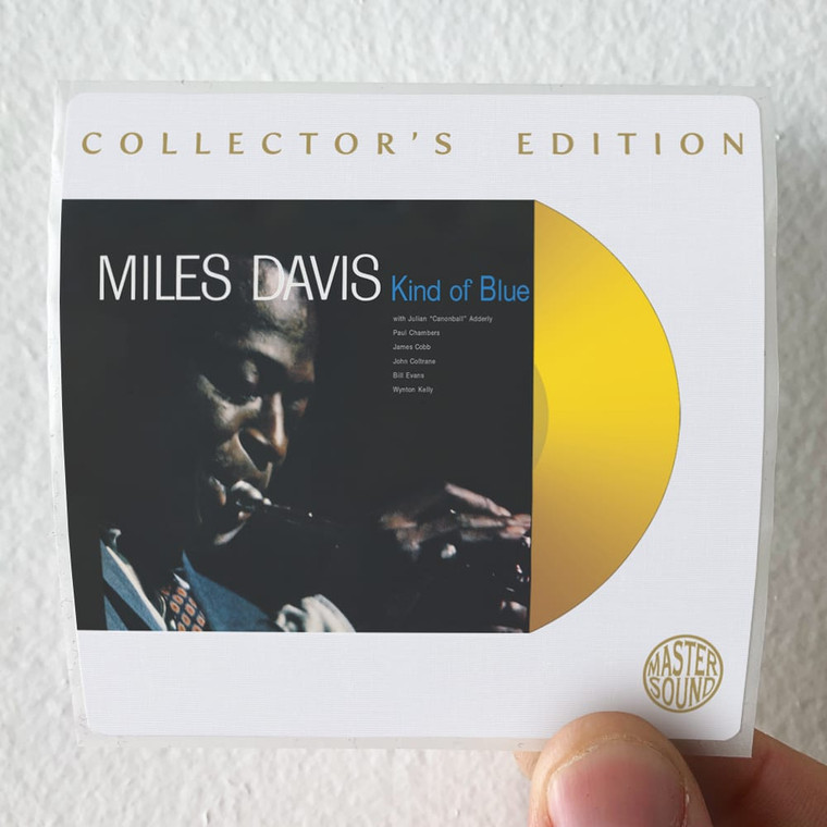 Miles Davis Kind Of Blue Album Cover Sticker