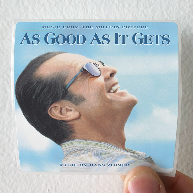 Hans Zimmer As Good As It Gets Music From The Motion Picture Album Cover Sticker