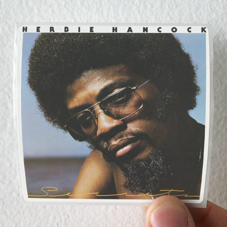 Herbie Hancock Secrets Album Cover Sticker