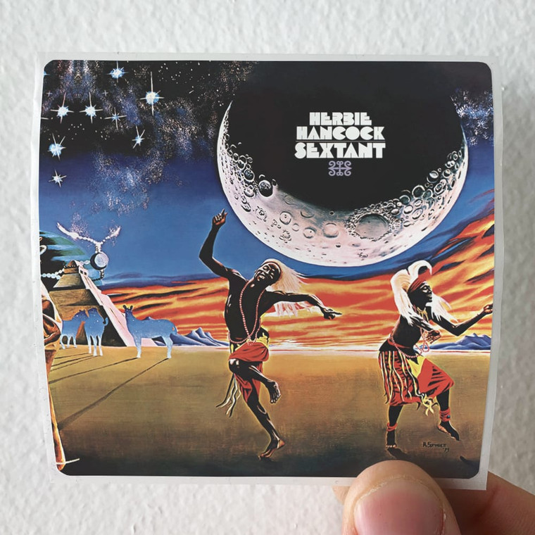 Herbie Hancock Sextant Album Cover Sticker