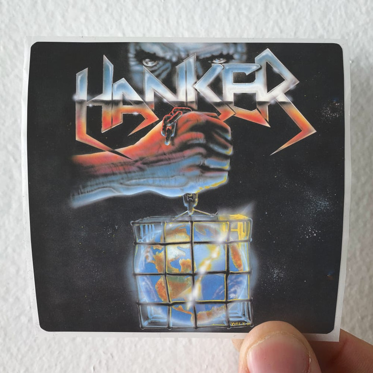 Hanker In Our World Revisited Album Cover Sticker